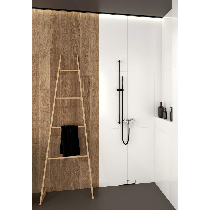 Prysznic Komfort 1.0 – elegancki zestaw z deszczową słuchawką i anty-skręt wężem, gwarancja 5 lat