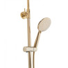 Ekskluzywny Zestaw Prysznicowo-Wannowy Lungo Złoty z Termostatem