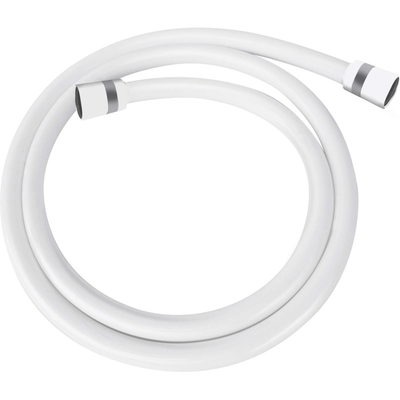 Bianco Elegance - Wąż Prysznicowy 150 cm, Mocny & Stylowy, PVC i Mosiądz, Anti-Twist