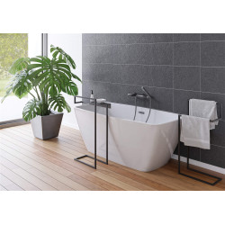 Tytanowy Wąż Prysznicowy 150 cm - Anty-skręt, Mocna Oplotka PVC, Elegancki Design