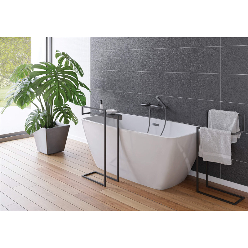 Tytanowy Wąż Prysznicowy 150 cm - Anty-skręt, Mocna Oplotka PVC, Elegancki Design