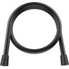 Wąż Prysznicowy 80cm Nero Anti-Twist z Mosiężnymi Końcówkami i Reduktorem 6 l/min