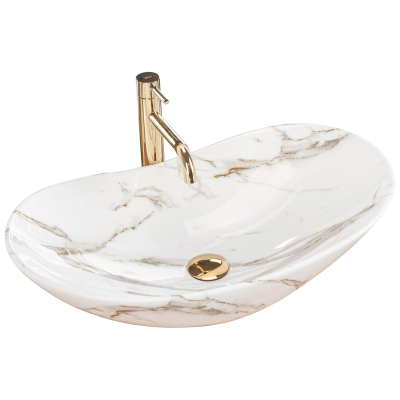 Luksusowa Umywalka Royal Lava na Blat - Elegancja w Twojej Łazience