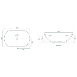 Luksusowa Umywalka Royal Lava na Blat - Elegancja w Twojej Łazience