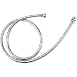 Elegancki wąż prysznicowy 120 cm – chrom, podwójnie pleciony, stal nierdzewna