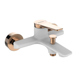 Ścienna Bateria ALANIS - Elegancja w Bieli i Różowym Złocie, Kod BQI_610D