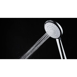 Prysznicowy Luksus: 6-Funkcyjna Głowica Chromowa z Systemem Anti-Calc