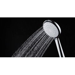 Prysznicowy Luksus: 6-Funkcyjna Głowica Chromowa z Systemem Anti-Calc