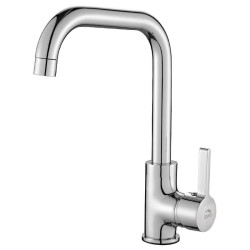 Laveo Lena bateria zlewozmywakowa stojąca chrom