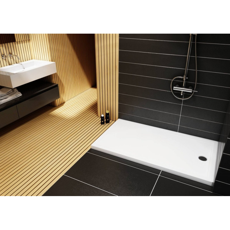 Ekskluzywny brodzik Corrina 90x160x5,5 z technologią Stabilsound Plus