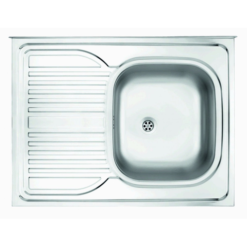 Zlewozmywak Tango 1-komorowy z listwą przyścienną – elegancja i funkcjonalność w jednym!