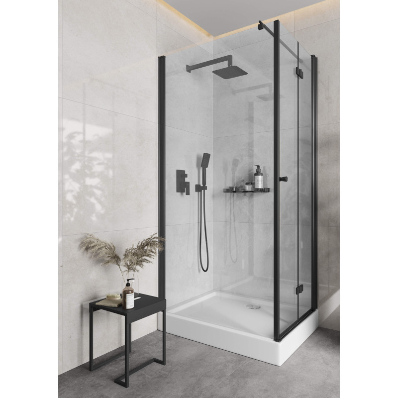 Luksusowa Nero Słuchawka Prysznicowa 3w1 z Anti-Calc – Komfort Deszczu w Twojej Łazience!