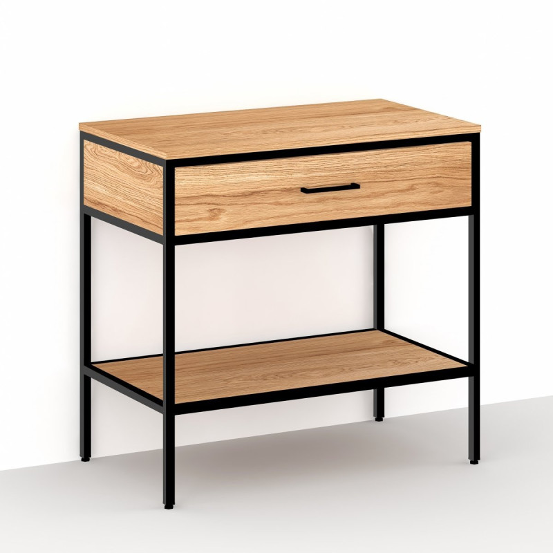 Elegancka Szafka MODUS 80cm z Blatem i Szufladą pod Umywalkę Nablatową