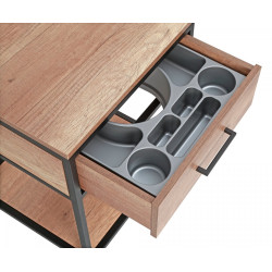 Kompaktowa Szafka MODUS 50 cm z Blatem Umywalkowym i Praktyczną Szufladą