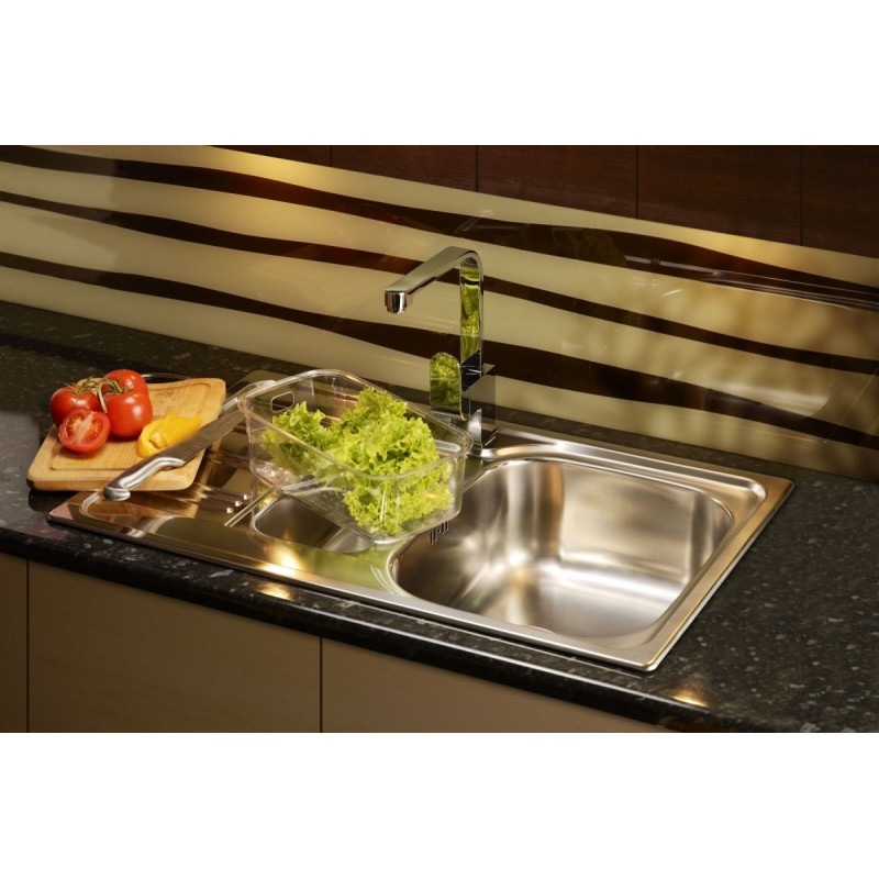 Funkcjonalny Zlewozmywak XYLO z Przestronnym Ociekaczem - Styl i Wygoda w Twojej Kuchni