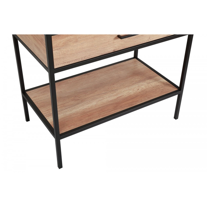 Elegancka Szafka MODUS 80cm z Blatem i Szufladą pod Umywalkę Nablatową