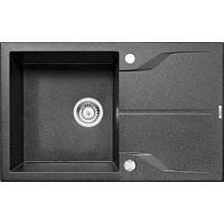 Stylowy Zlewozmywak Andante 1-komorowy z Praktycznym Ociekaczem - Wysoka Jakość!