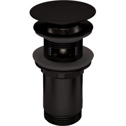 Korek Click-Clack Nero do Umywalki i Bidetu - Uniwersalna Elegancja i Funkcjonalność