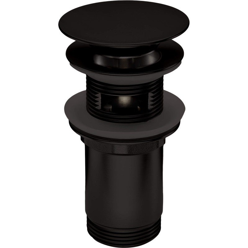 Korek Click-Clack Nero do Umywalki i Bidetu - Uniwersalna Elegancja i Funkcjonalność