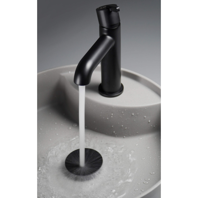 Korek Click-Clack Nero do Umywalki i Bidetu - Uniwersalna Elegancja i Funkcjonalność