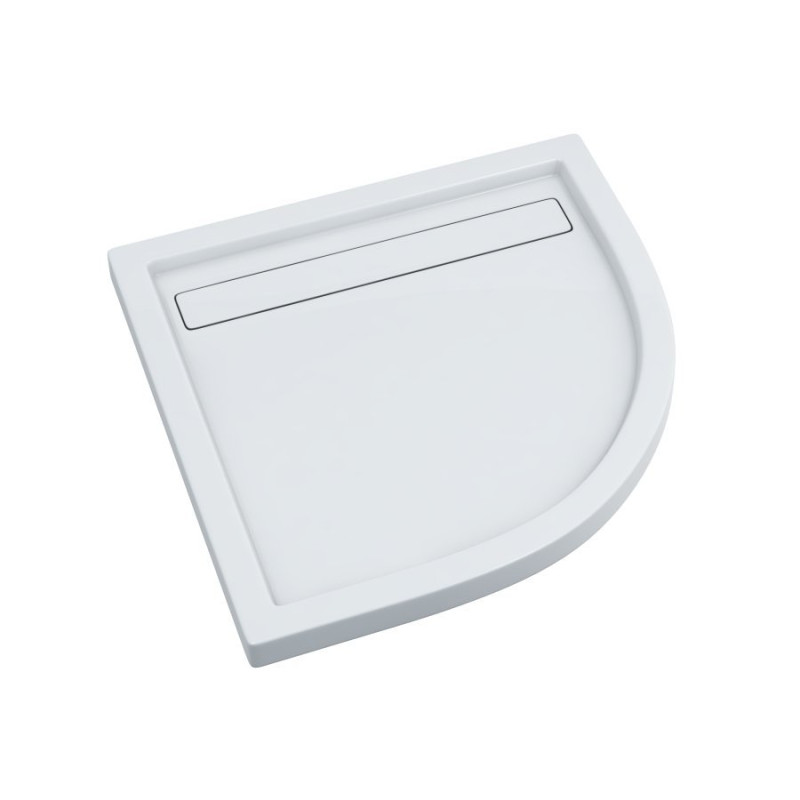 Stylowy Brodzik Camparo 90x90x6,5 – Komfort i Solidność Stabilsound Plus