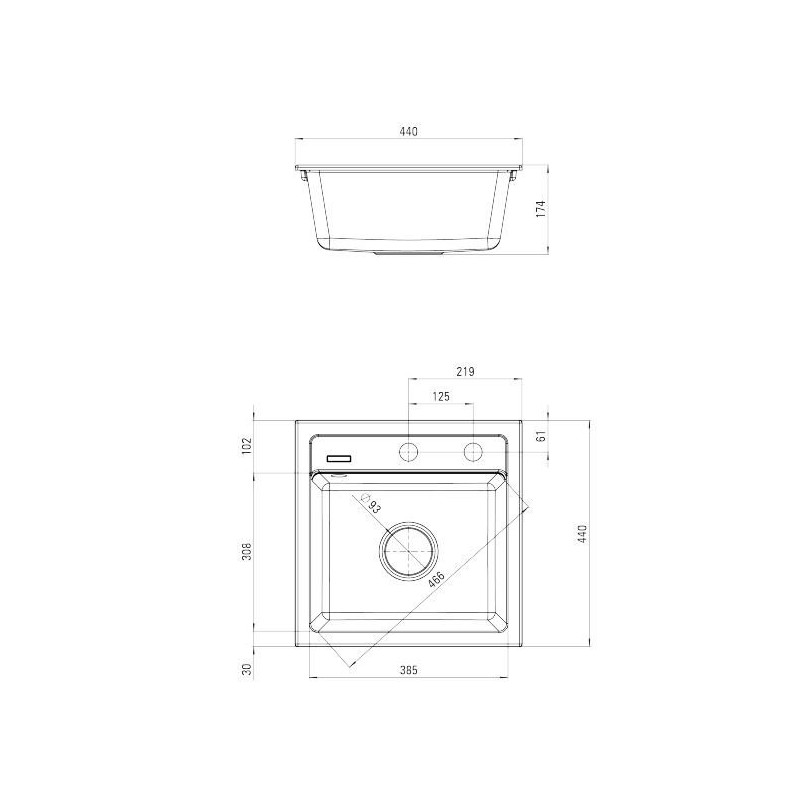 Elegancki Zlewozmywak Jednokomorowy ZORBA - Idealne połączenie stylu i funkcjonalności