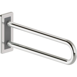 Wieszak ścienny premium 60cm - elegancki stalowy akcent do łazienki, udźwig 120kg!