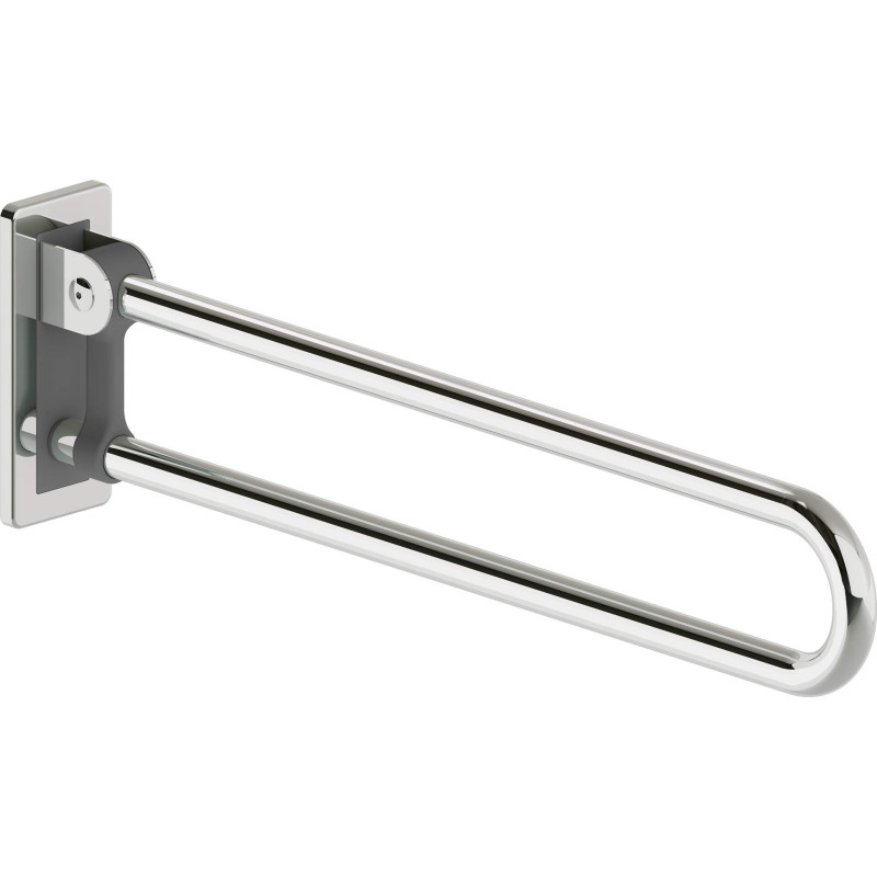 Mocny Uchwyt Składany na Ścianę 85 cm - Wytrzymałość do 150 kg, Stal Antracytowa