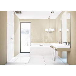 Przestronny Brodzik 80x120x6,5 Camparo Stabilsound Plus - Solidność i Komfort