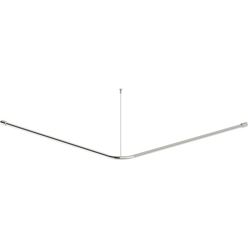 Stylowy Drążek Prysznicowy Premium z Polerowanej Stali Nierdzewnej 1200 mm