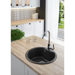 Zlewozmywak Fiesta Solis z kołnierzem: Styl i funkcjonalność w Twojej kuchni!