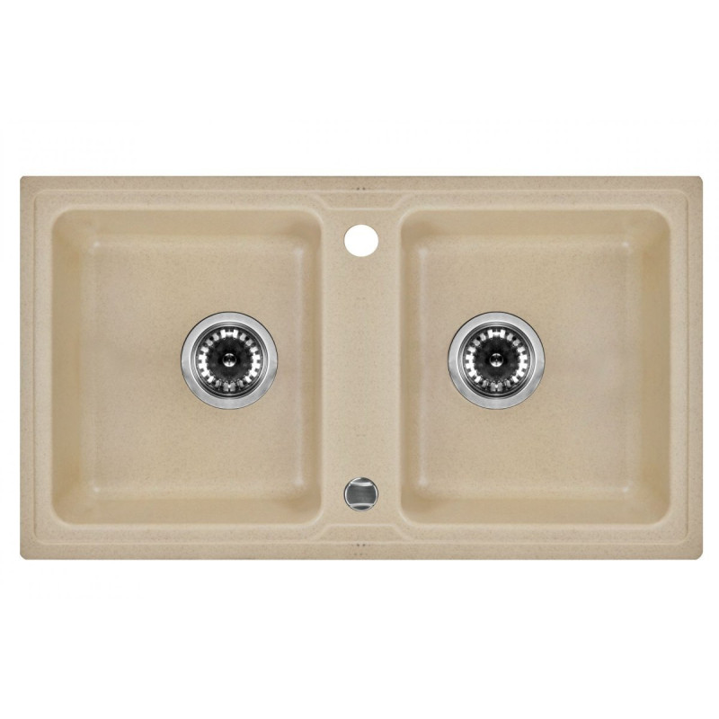 Elegancki Zlewozmywak 2-komorowy ZORBA - Styl i Funkcjonalność w Twojej Kuchni!