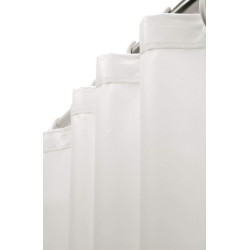 Uniwersalna zasłona prysznicowa 120x200cm, matowa, 8 oczek - Elegancja i funkcjonalność