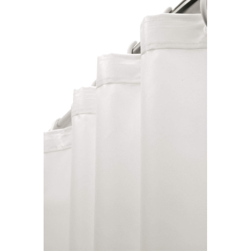 Uniwersalna zasłona prysznicowa 120x200cm, matowa, 8 oczek - Elegancja i funkcjonalność