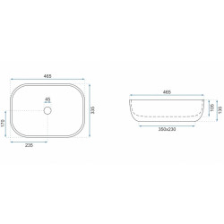 Ekskluzywna Umywalka LIVIA STONE MATT - Nowoczesny Design!