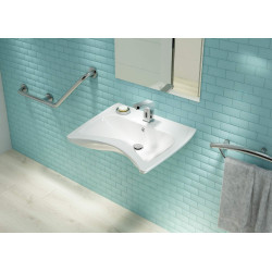 Stylowy uchwyt ścienny 2w1 na ręcznik, stalowy komfort dla Twojej łazienki