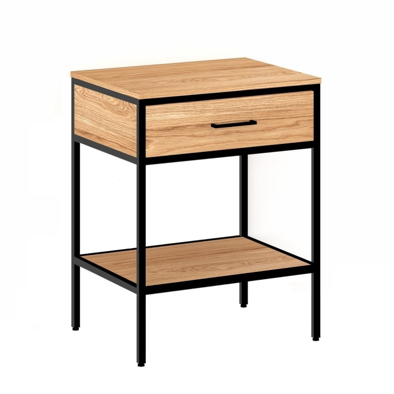 Ekskluzywny Zestaw Loft MODUS: Szafka 60 cm & Umywalka z Baterią i Ozdobnym Syfonem