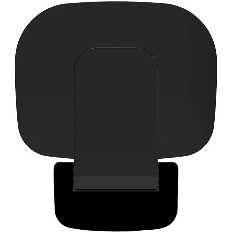 Składane siedzisko ścienne Nero, trwałe i eleganckie, udźwig 130kg, stal 304 i nylon, matowe wykończenie