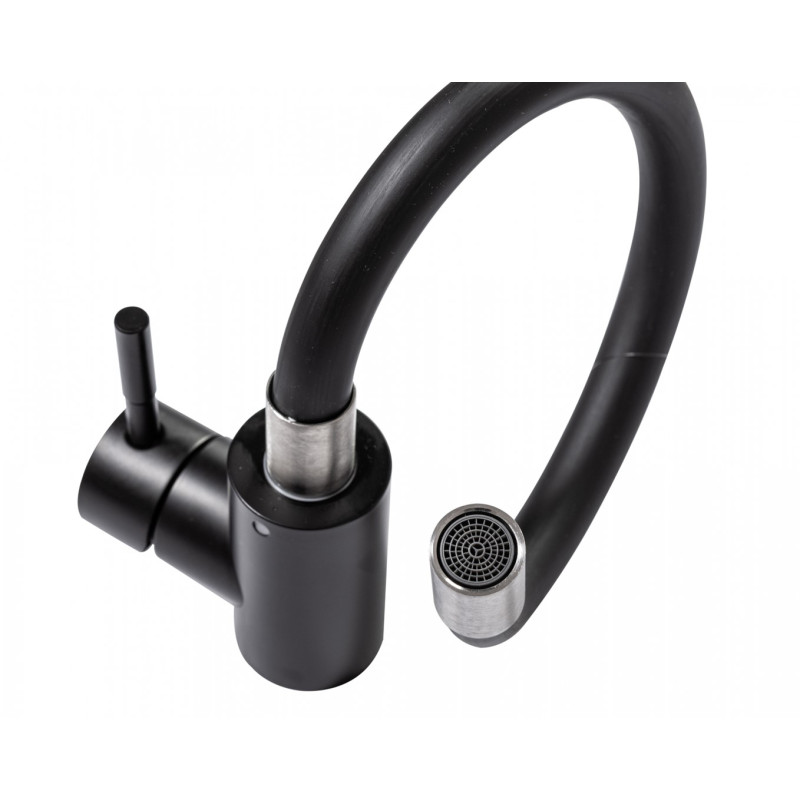 Bateria Clever Lux Czarna/Nikiel – Elegancja i Funkcjonalność w Twojej Kuchni