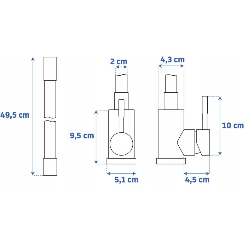 Bateria Clever Lux Czarna/Nikiel – Elegancja i Funkcjonalność w Twojej Kuchni