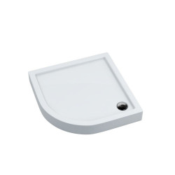 Kompaktowy Brodzik Półokrągły Competia 80x80x14 - Elegancja i Funkcjonalność w Twojej Łazience