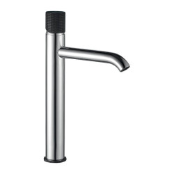 Kuchinox Peros bateria umywalkowa nablatowa chrom/czarna