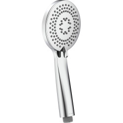 Słuchawka Prysznicowa 3w1 z Funkcją Masażu i Anti-Calc, Chromowana Elegancja