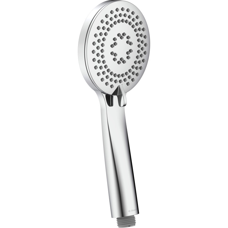 Słuchawka Prysznicowa 3w1 z Funkcją Masażu i Anti-Calc, Chromowana Elegancja