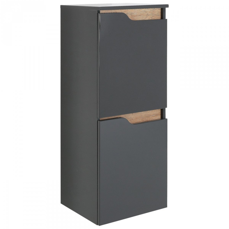 Elegancka Półka Ścienna INES Antracyt - Styl i Funkcjonalność w Twoim Wnętrzu