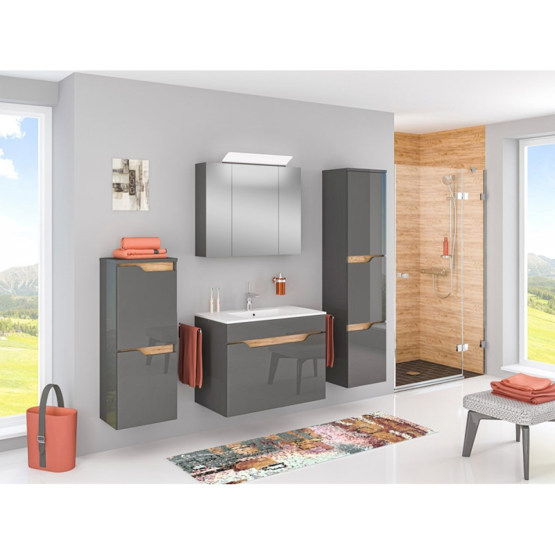 Stylowy Słupek Wiszący INES Antracyt - Elegancja w Twoim Domu!