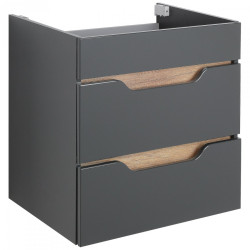 Stylowa Szafka Wisząca INES 60 cm w Antracycie - Nowoczesny Design!