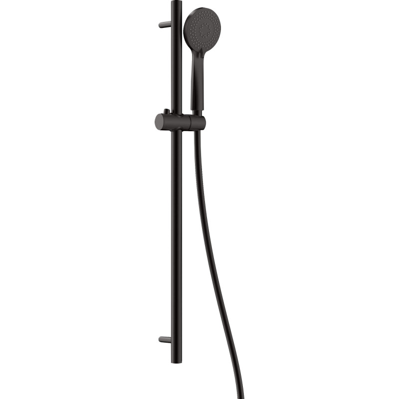 Elegancki Zestaw Prysznicowy 3w1 z Stalowym Drążkiem i 3-funkcyjną Słuchawką