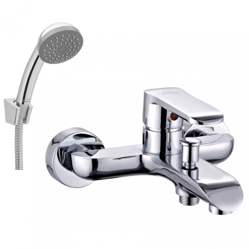 Luksusowa Bateria Wannowa Siros w Chromie z Natryskiem – Elegancja i Komfort W Twojej Łazience