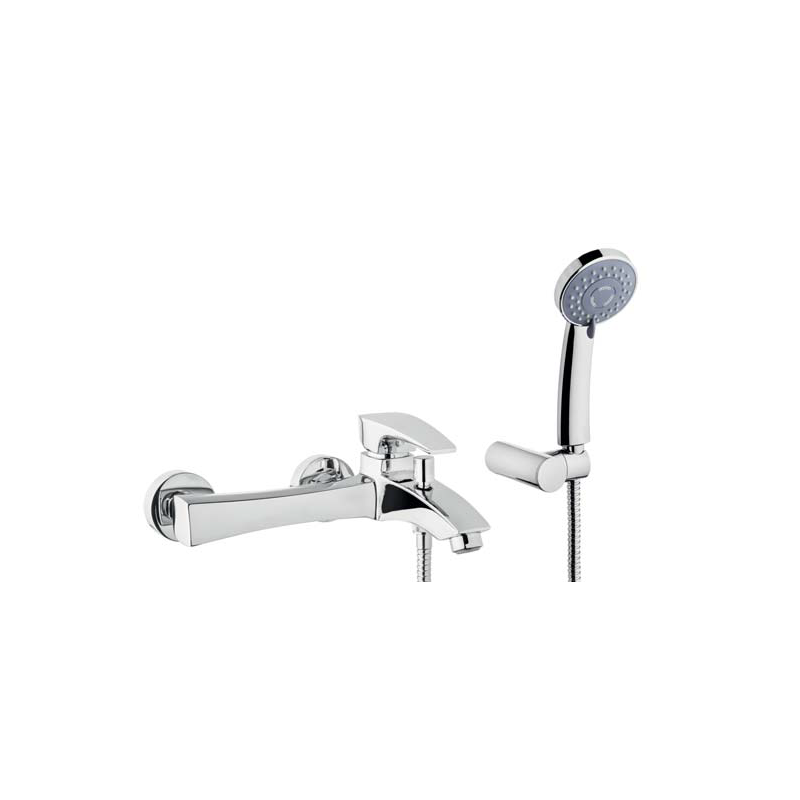 Elegancka bateria wannowa Nikea Exe BW-07-001 - Styl i funkcjonalność w Twojej łazience